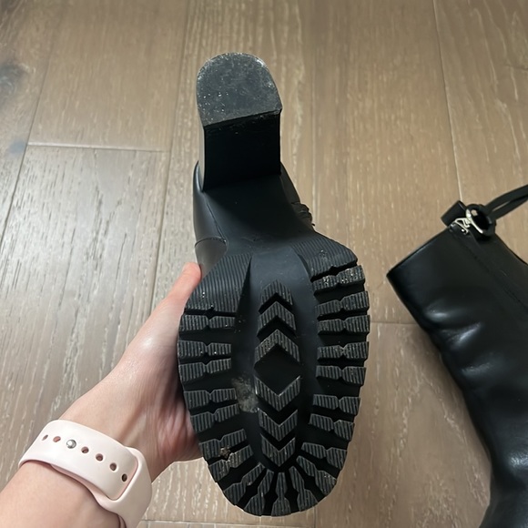 Zara Platform Ankle Boots Sz 36 - Picture 7 of 9